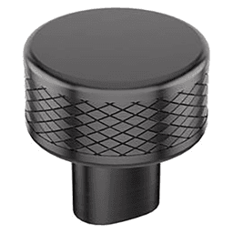 1-1/4" Bronx Round Cabinet Knob, Gunmetal Main - Image