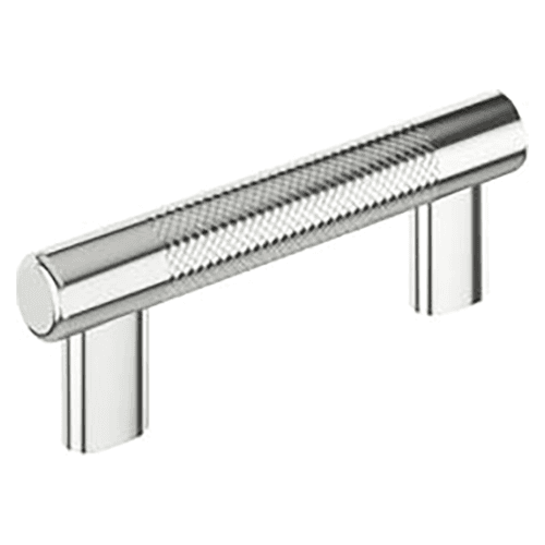 3" x 3-3/4" Bronx Cabinet Pull, Polished Chrome Main - Image