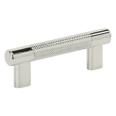3" x 3-3/4" Bronx Cabinet Pull, Polished Nickel Main - Image