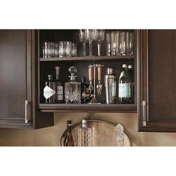 5-1/16&quot; Esquire Bar Pull, Satin Nickel/Oil-Rubbed Bronze Alt 1 - Image