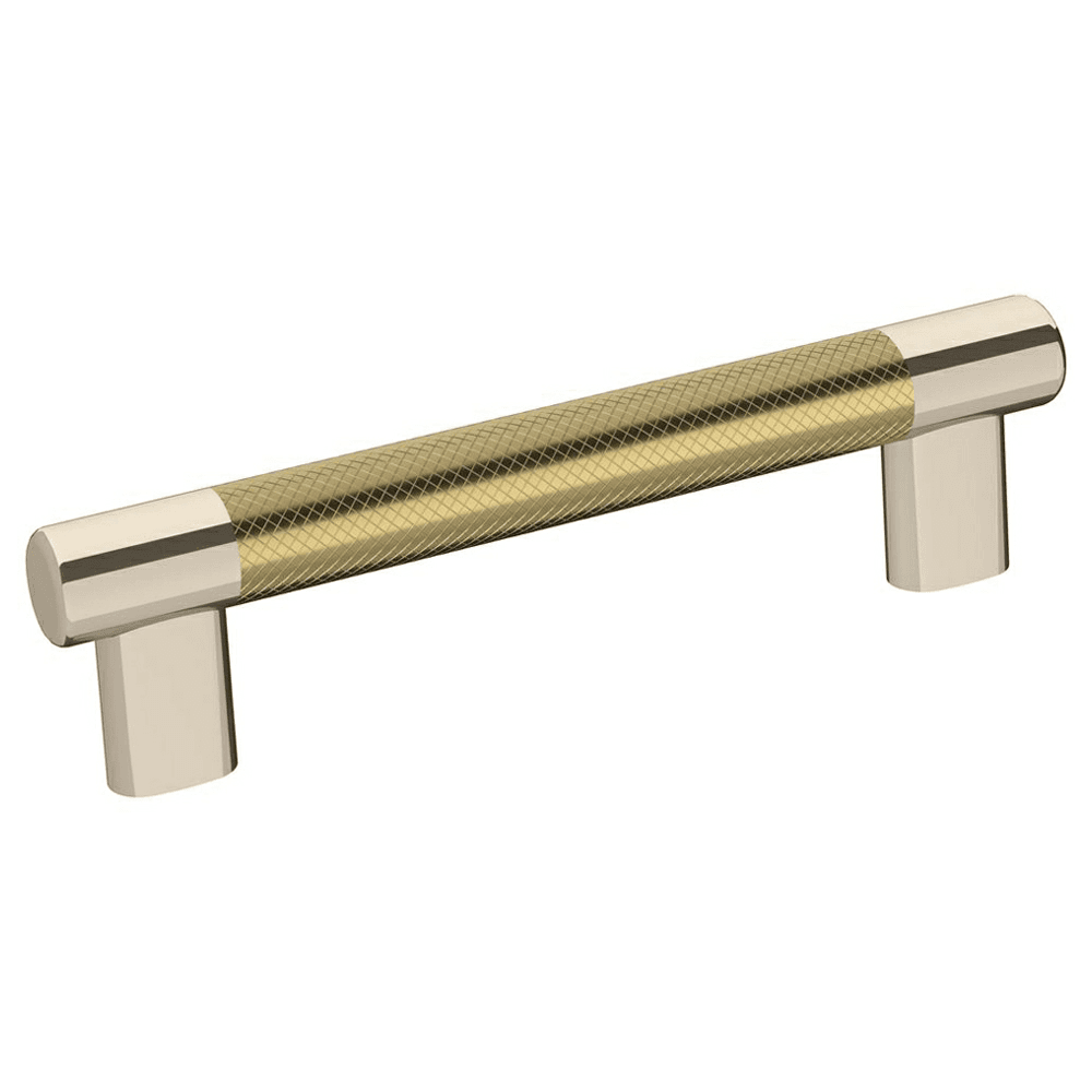 Modern industrial crosshatch texture with complementary metallic ends for cutting-edge design