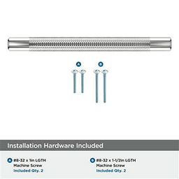 6-5/16" Bronx Cabinet Pull, Polished Chrome Alt 1 - Image