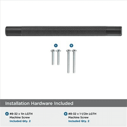 6-5/16" Bronx Cabinet Pull, Gun Metal Alt 6 - Image