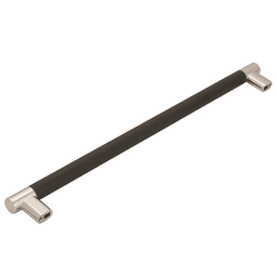 Amerock Esquire Collection T-Bar Pull in Polished Nickel/Gunmetal