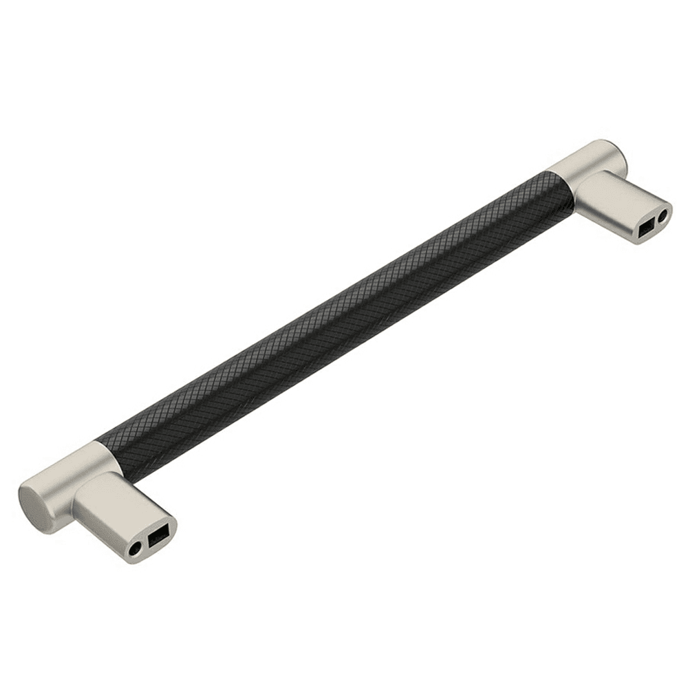 203mm Esquire T-Bar Pull in Polished Nickel/Black Bronze finish