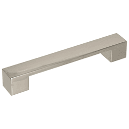 Amerock Monument 5-1/16" Polished Nickel Handle Pull - Sleek and Sophisticated Design