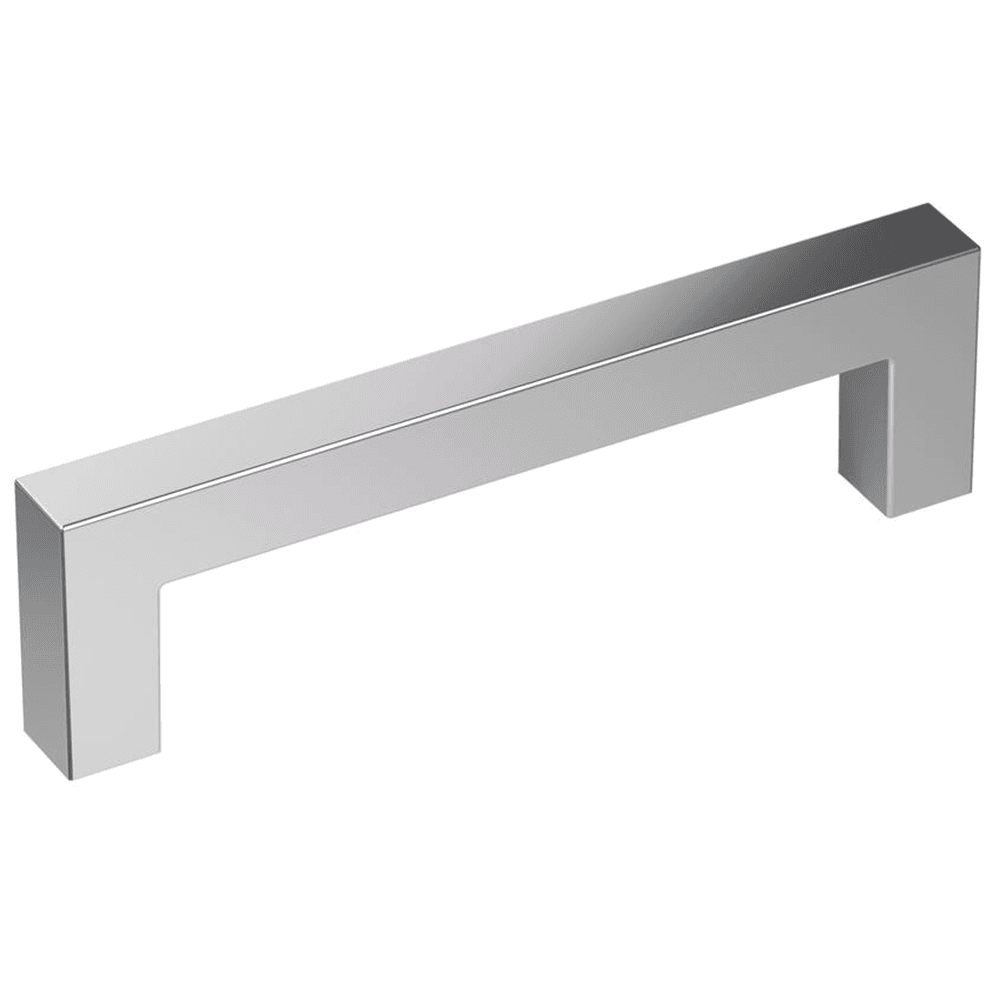 96mm Monument Bar Pull in polished chrome finish