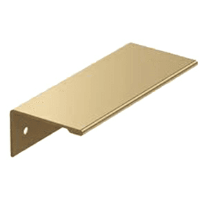 3" Everyday Basic Edge Finger Pull, Champagne Bronze - Main Image