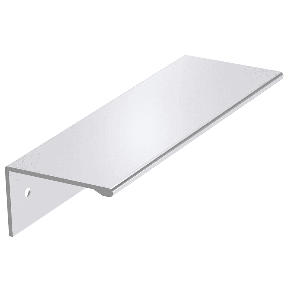 3-3/4" Edge Finger Pull by Amerock in Polished Chrome Finish