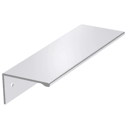 3-3/4" Edge Finger Pull by Amerock in Polished Chrome Finish