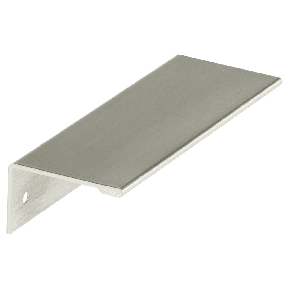 Amerock 3-3/4" Edge Finger Pull, Flat Black - Cabinet Hardware - Image 2