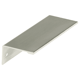 Amerock 3-3/4" Edge Finger Pull, Flat Black - Cabinet Hardware - Image 2