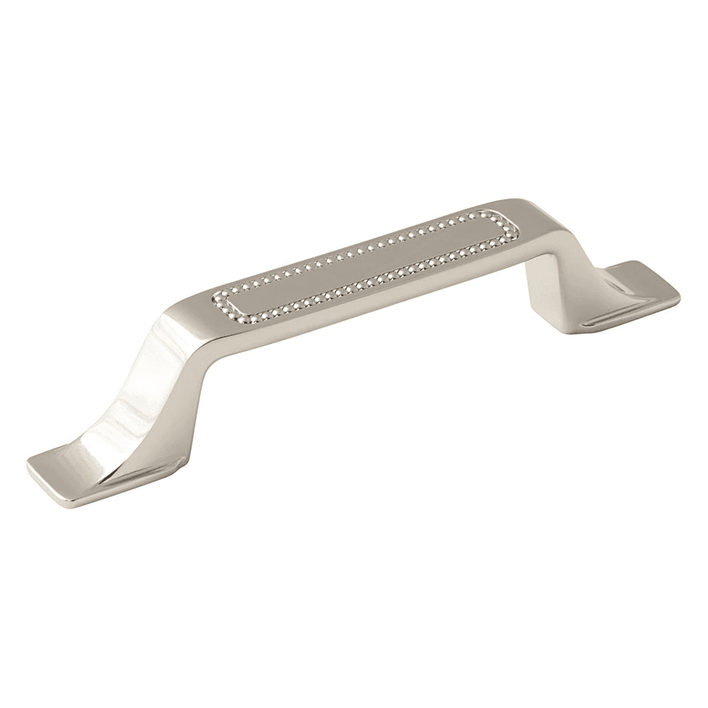 Amerock Carolyne Handle Pull in Polished Nickel - 96mm size, sleek and stylish design