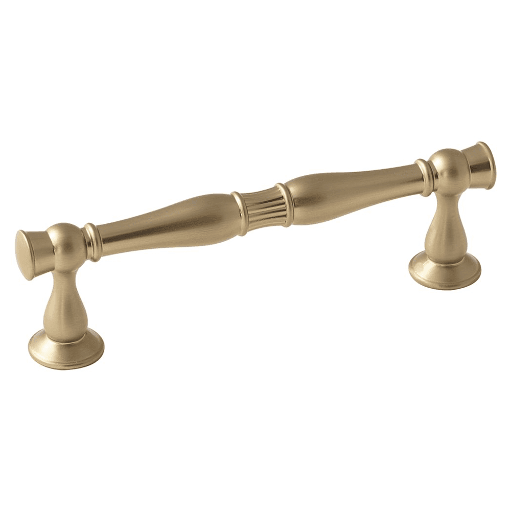 Amerock 96mm Crawford Handle Pull in Golden Champagne finish