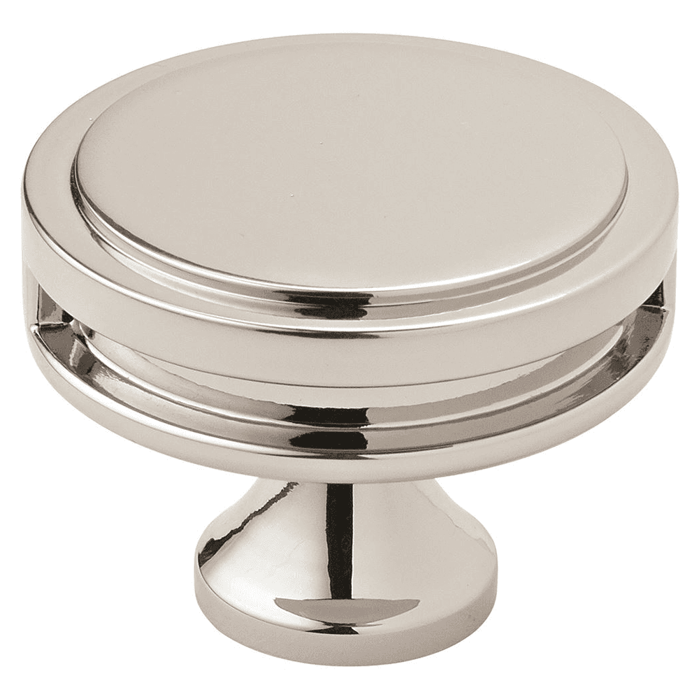 1-3/4" Diameter Amerock Oberon Knob in Polished Nickel Finish