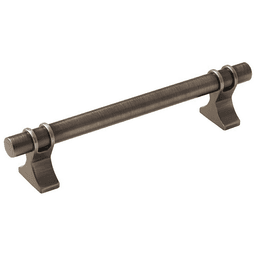 128mm Davenport Handle Pull in Gunmetal finish by Amerock