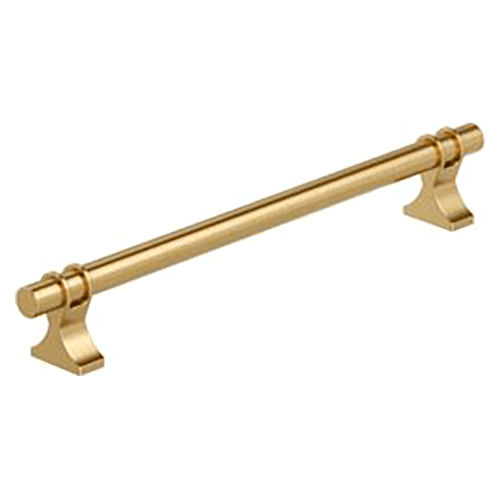 7-9/16" Davenport Cabinet Pull, Champagne Bronze Main - Image