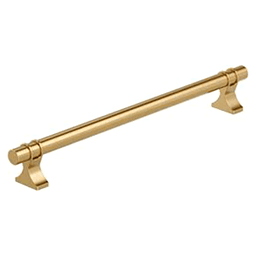 8-13/16" Davenport Cabinet Pull, Champagne Bronze Main - Image