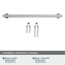10-1/16" Davenport Cabinet Pull, Satin Nickel Alt 1 - Image