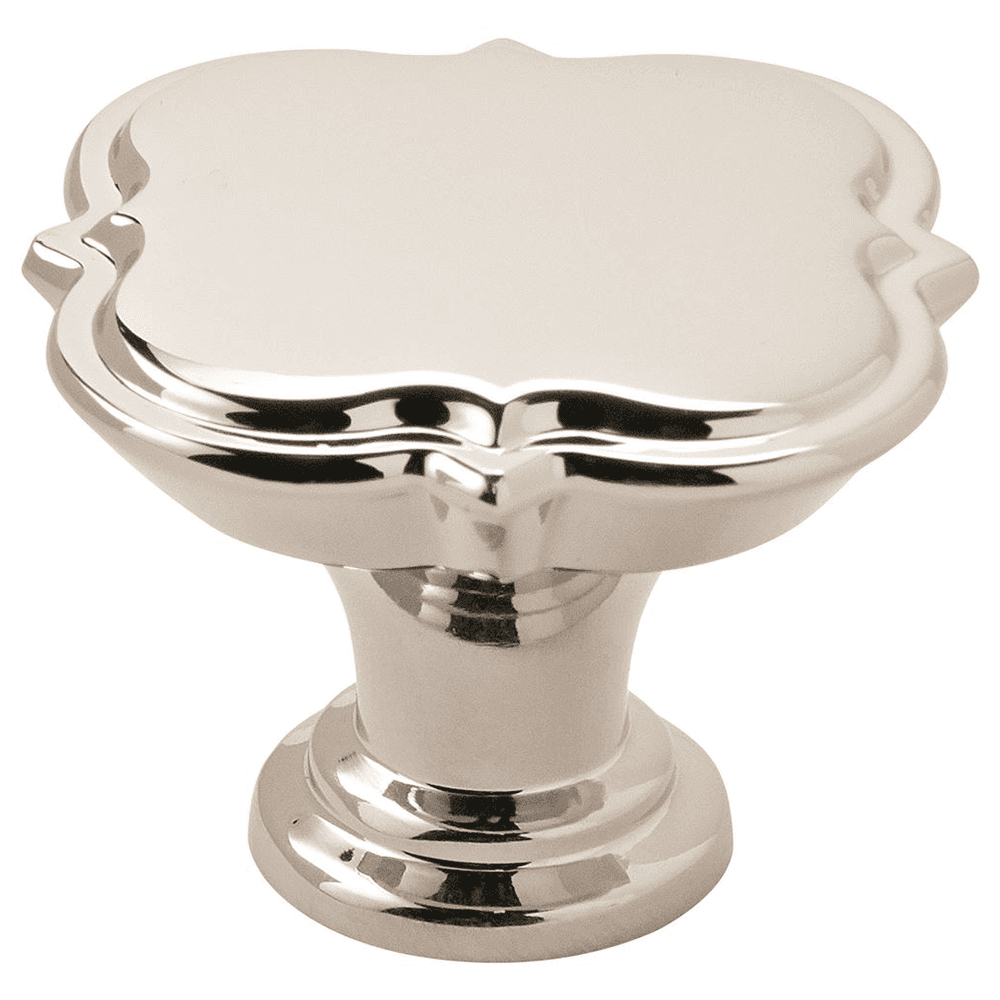 1-3/4 inch Square Knob in Polished Nickel Finish by Amerock