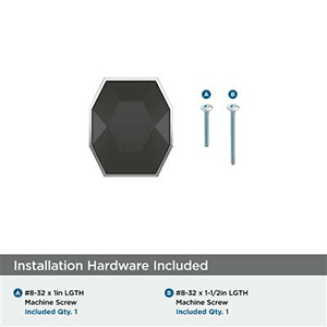 1-5/8" London Rectangle Cabinet Knob, Black Bronze/Champagne Bronze Alt 2 - Image