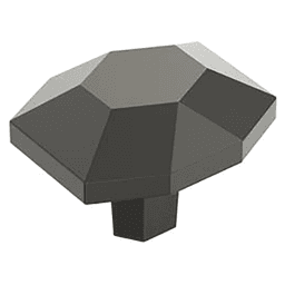 1-5/8" St.Vincent Cabinet Knob, Black Bronze Main - Image