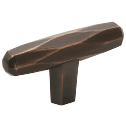 Amerock St Vincent T-Knob in Oil Rubbed Bronze on Dark Background