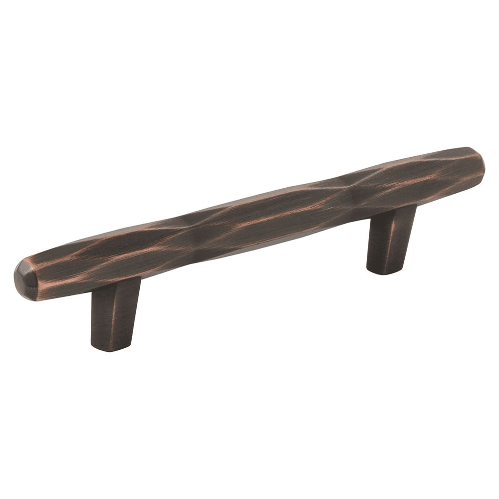 Amerock 3-3/4" St Vincent T-Bar Pull in Oil-Rubbed Bronze on cabinet door