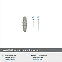 2-1/2" London T-Knob, Satin Nickel/Black Chrome Alt 5 - Image
