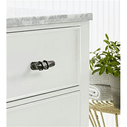 2-1/2" Carrione Cabinet T-Knob, Marble Black/Black Bronze Alt 1 - Image