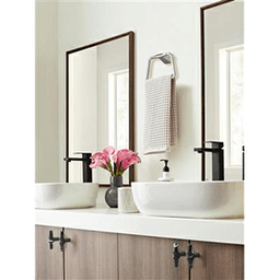 2-1/2" Carrione Cabinet T-Knob, Marble Black/Black Bronze Alt 3 - Image