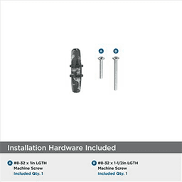 2-1/2" Carrione Cabinet T-Knob, Marble Black/Polished Nickel Alt 6 - Image
