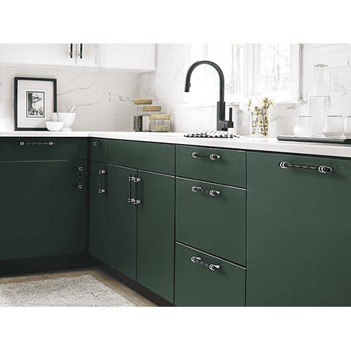 5-1/16" London Cabinet Pull, Black Bronze/Champagne Bronze Alt 1 - Image