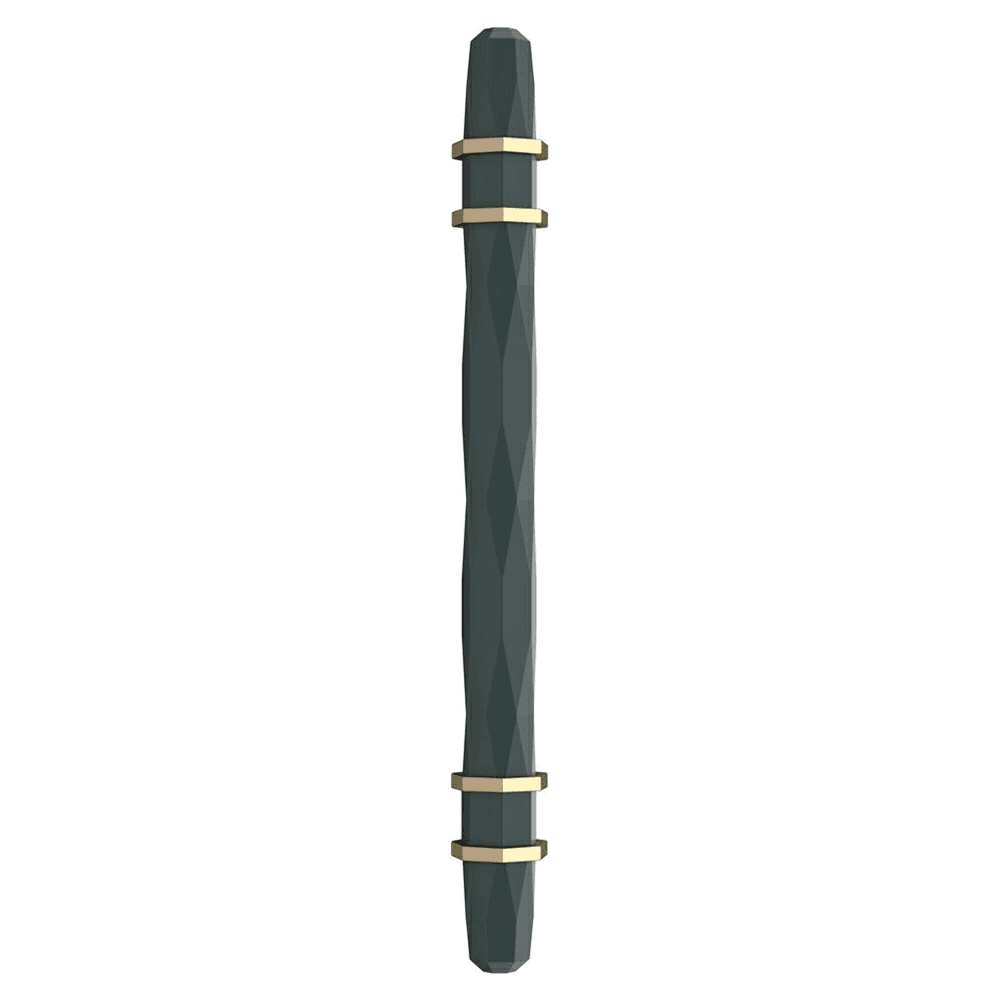 5-1/16" London Cabinet Pull, Black Bronze/Golden Champagne Alt 1 - Image