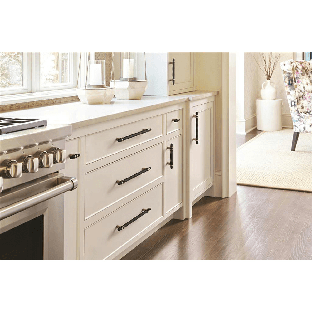 5-1/16" London Cabinet Pull, Black Bronze/Golden Champagne Alt 3 - Image