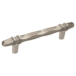 Amerock's Black Chrome/Satin Nickel Finish with Delicately Brushed Accents