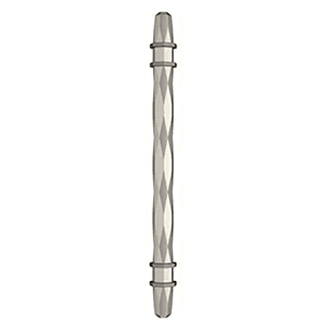 6-5/16" London Cabinet Pull, Satin Nickel/Black Chrome Alt 1 - Image