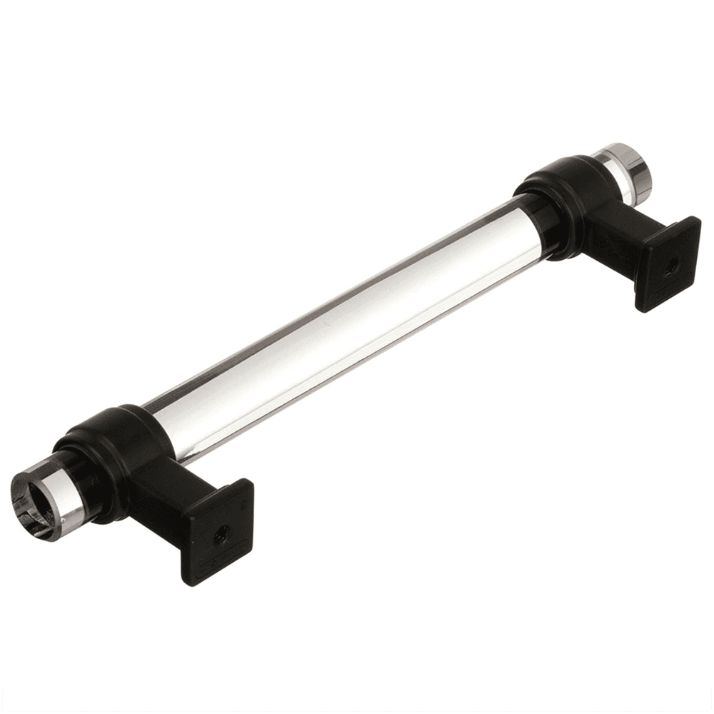 Clear/Satin Nickel Glass Door Pull by Amerock
