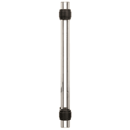 Clear/Oil-Rubbed Bronze Glacio Glass Door Pull by Amerock