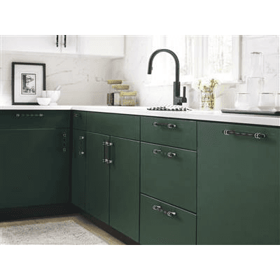 8" London Cabinet Pull, Black Bronze/Champagne Bronze Alt 3 - Image