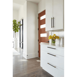 10-1/16" London Cabinet Pull, Black Bronze/Polished Nickel Alt 1 - Image
