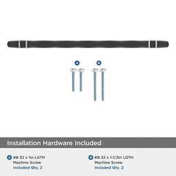 10-1/16" London Cabinet Pull, Black Bronze/Polished Nickel Alt 3 - Image