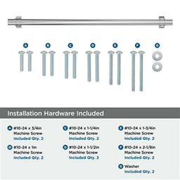 18" Davenport Appliance Pull, Satin Nickel
 Alt 1 - Image