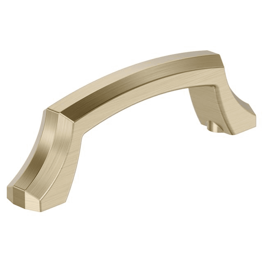 376mm Bellamy Cabinet Pull, Golden Champagne Main - Image