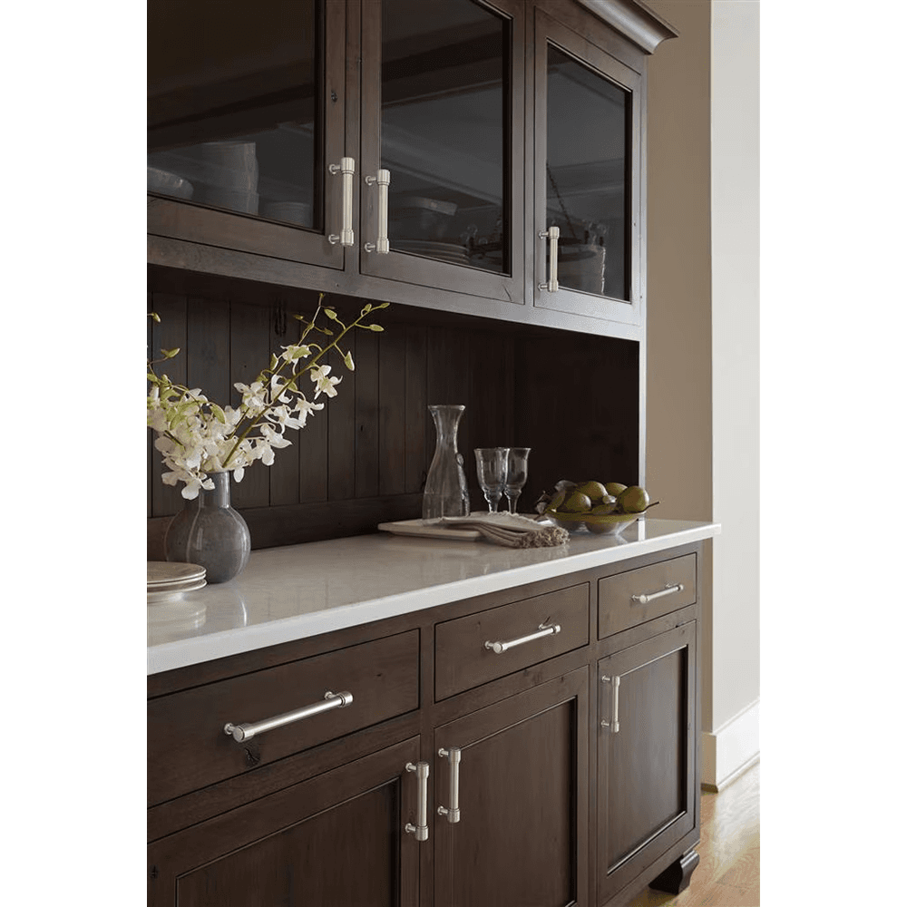 256mm Bellamy Cabinet Pull, Polished Nickel Alt 4 - Image