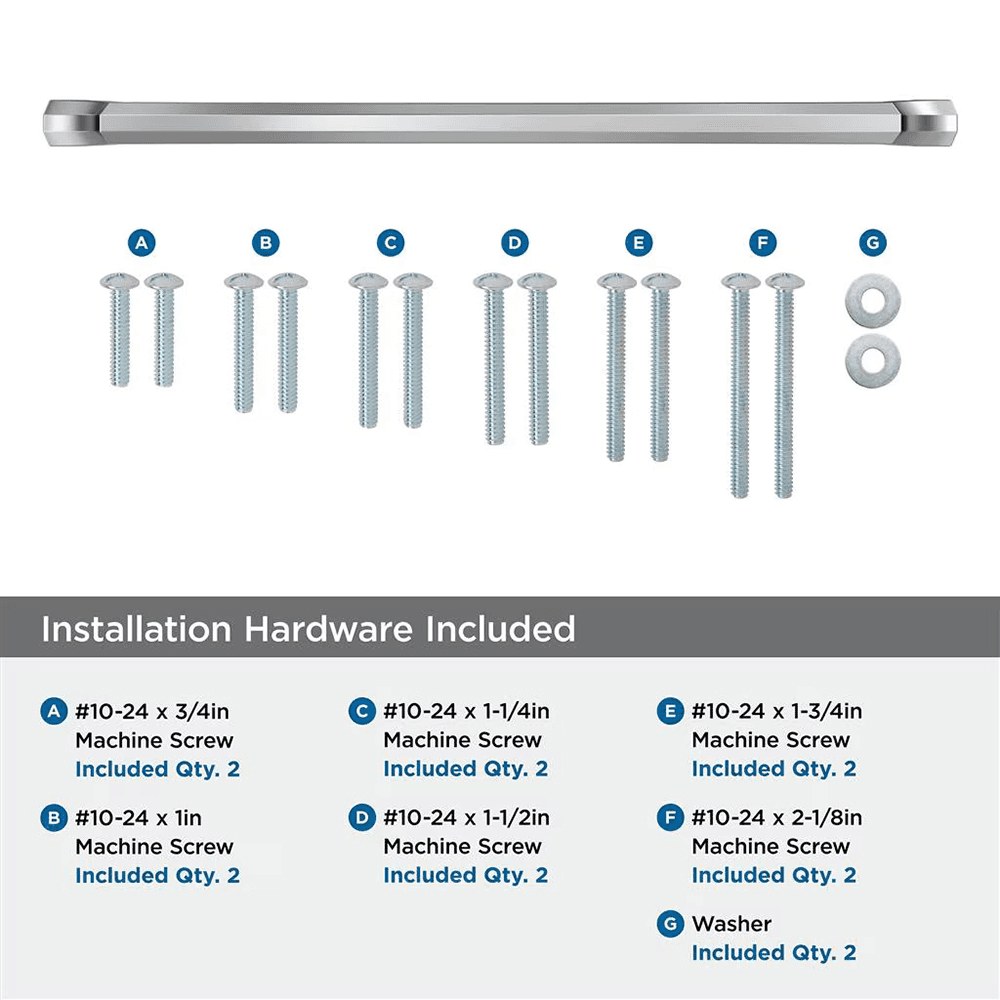 457mm Bellamy Appliance Pull, Polished Chrome Alt 2 - Image