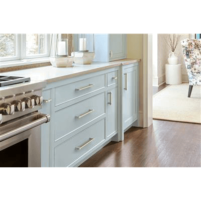 3-3/4" Mulino Cabinet Pull, Golden Champagne/Matte Black Alt 3 - Image