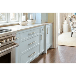 3-3/4" Mulino Cabinet Pull, Golden Champagne/Matte Black Alt 3 - Image