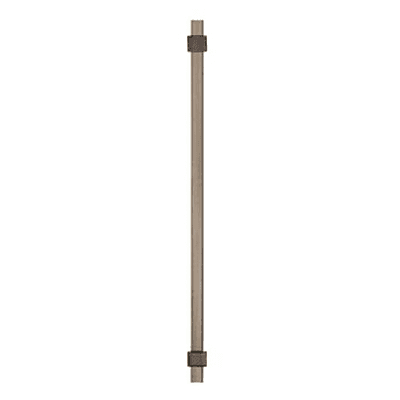 7-9/16" Mulino Cabinet Pull, Silver Champagne/Polished Chrome Alt 1 - Image