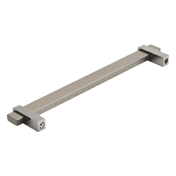 7-9/16" Mulino Cabinet Pull, Silver Champagne/Polished Chrome Alt 2 - Image